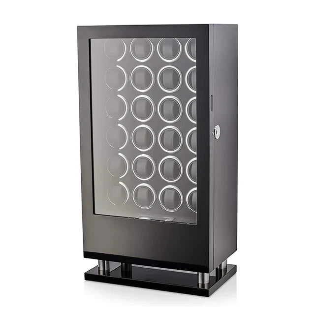 Aristocrat - The Epitome of Luxury 24 Slots Black Watch winder