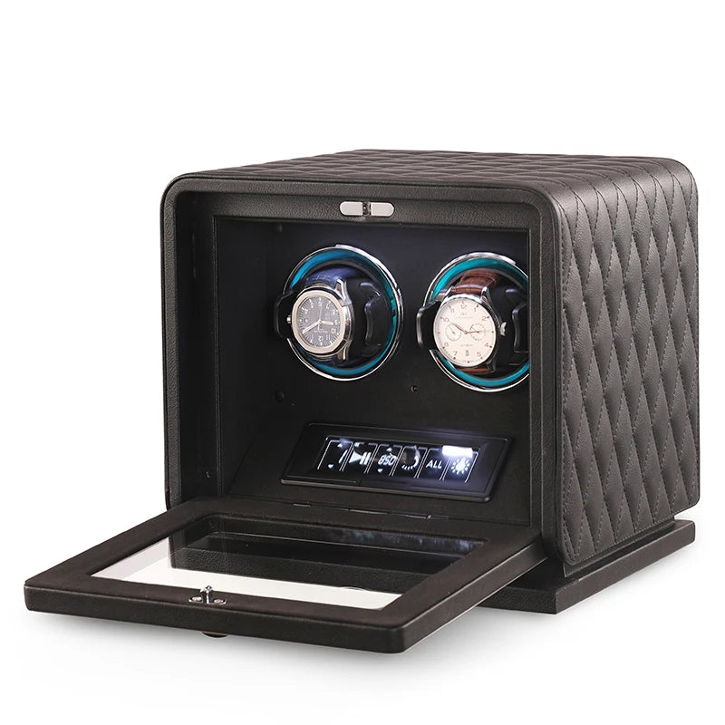 GrandTourer Luxe Winder - Newly Arrived Premium Watch Winder at TimeSpinners 2 slots