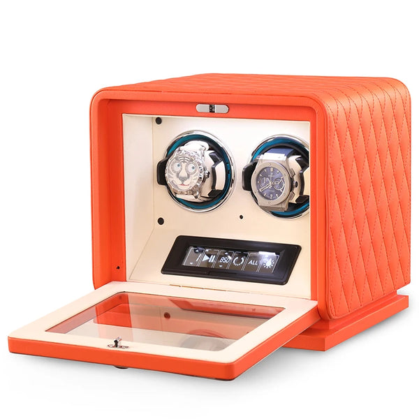 GrandTourer Luxe Winder - Newly Arrived Premium Watch Winder at TimeSpinners 2 slots