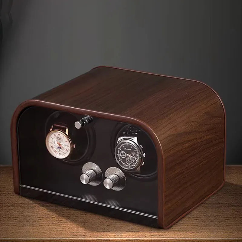 Time Spinners - Monarch 2 slots  - Precision Watch Winder is where elegance meets functionality.
