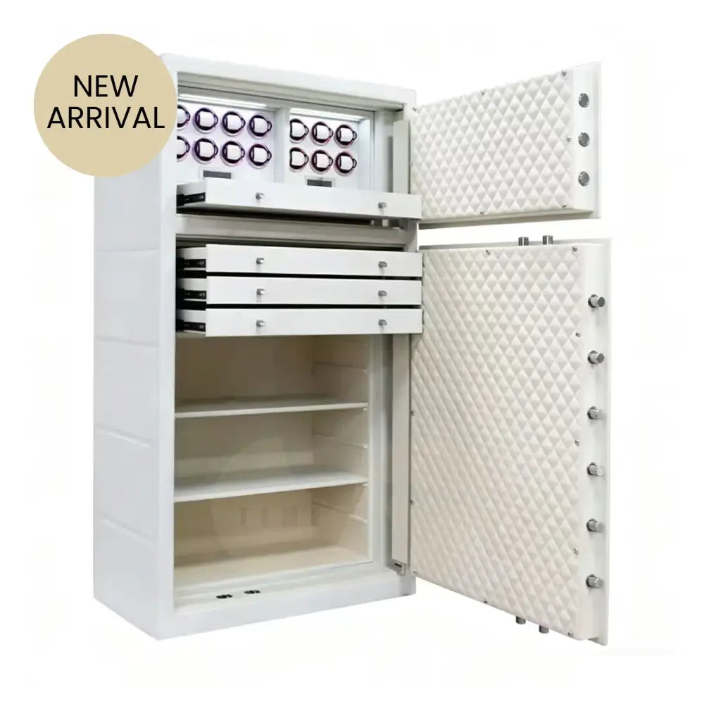 Zenvault premium watch winder safe with leather finish and secure storage for automatic watches