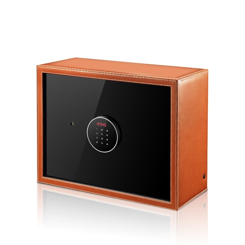 Time Spinners Prestige Secure Watch Winder Safe Box with microfiber leather exterior, silent operation below 10dB, anti-magnetization technology, and Japanese Mabuchi rotors. Features intelligent touchscreen panel, reinforced lock bolts, LED lighting, and multiple winding modes for precision and secure watch storage.