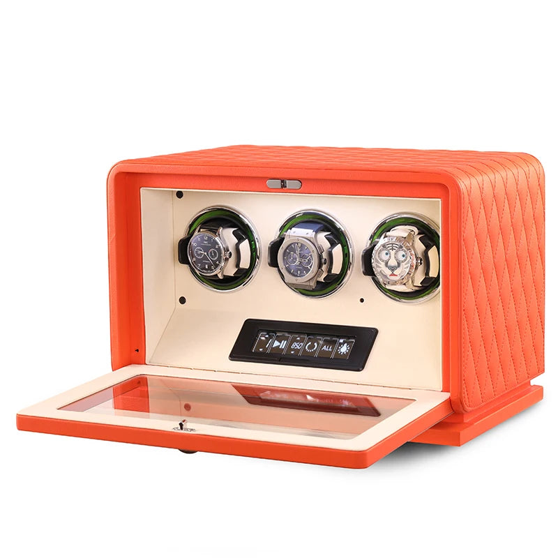 GrandTourer Luxe Watch Winder - New Premium Automatic Watch Winder 3 slots