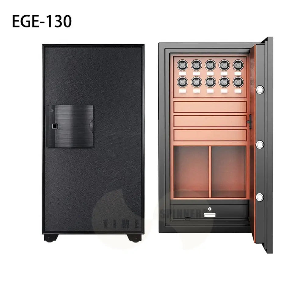 TimeSpinners - Fortress Elite – the ultimate luxury watch winder safe, combining cutting-edge security with sophisticated design. Perfect for both home and office settings, its sleek and clean aesthetic enhances any decor.