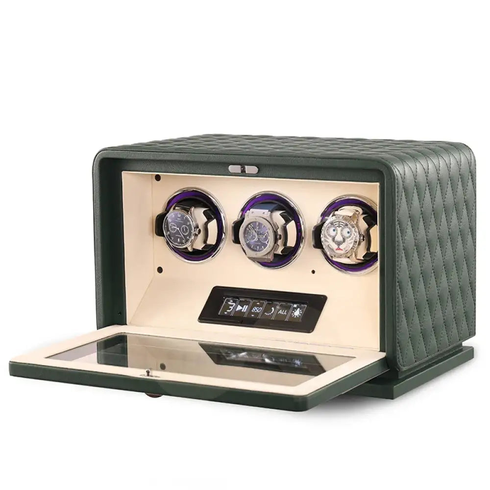 GrandTourer Luxe Watch Winder - New Premium Automatic Watch Winder 3 slots