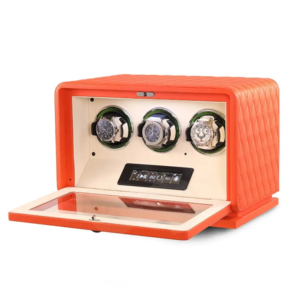 GrandTourer Luxe Watch Winder - New Premium Automatic Watch Winder 3 slots