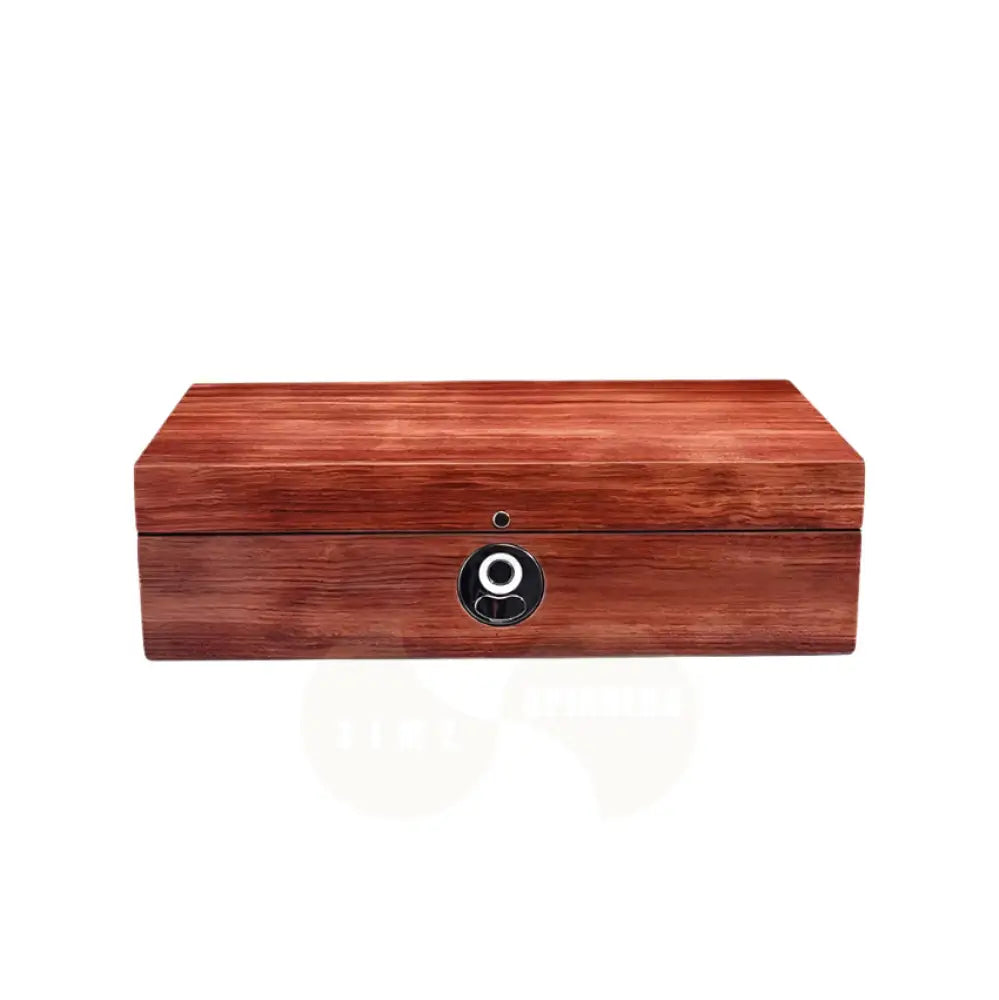Legacy Case Fingerprint Watch Box with 8/12 Slots, Luxury Storage Solution for Quartz Watches, Secure and Elegant Design with Baked Paint Finish and Plush Interior Lining