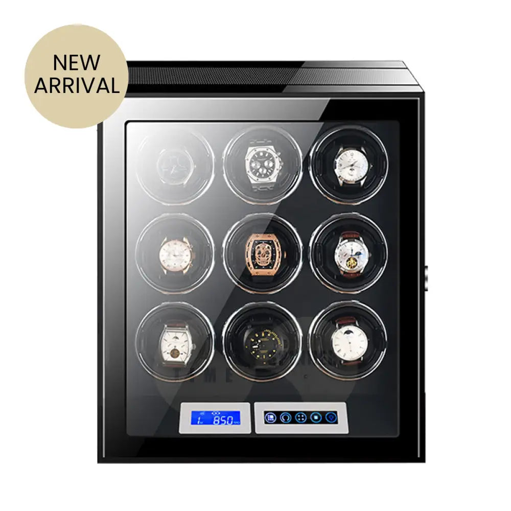 Time Spinners Orient automatic watch winder box for 2, 4, 6, 9, 12 or 24 watches