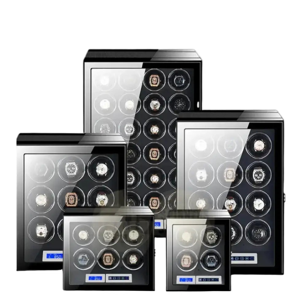 Time Spinners Orient automatic watch winder box for 2, 4, 6, 9, 12 or 24 watches