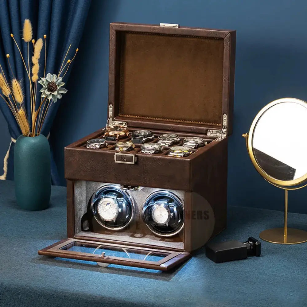 SophistiCase Watch Storage Brown Watch winder