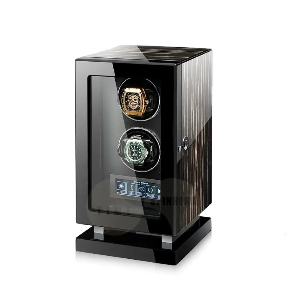 Supreme - Luxury winder with fingerprint sensor 2 Slots Watch winder